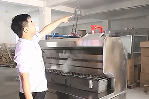 不銹鋼無煙燒烤車凈化效果和使用方法