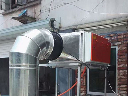 廣州美食街餐館油煙凈化治理方案